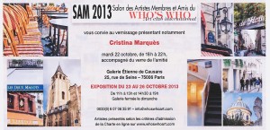 Invitation SAM 2013